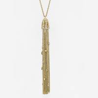 Bloomingdale's Womens Fringe Necklace