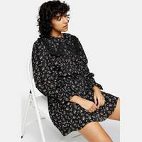 topshop crochet trim dress