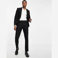 Twisted Tailor Men's Black Suit Trousers