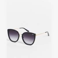 Quay Australia Women's Black Cat Eye Sunglasses