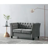 Wayfair Grey Velvet Sofas