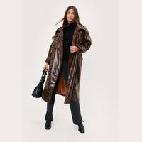 NASTY GAL Women's Leopard Print Coats