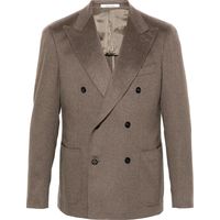 FARFETCH Tagliatore Men's Brown Suit Jackets