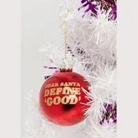 Typo Christmas Baubles