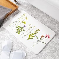 Debenhams Artsy Mats White Bath Mats