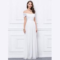 Milanoo Bridesmaid Bardot Dresses