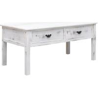 TOPDEAL White Coffee Tables