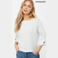 Monsoon Linen T-shirts for Women