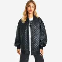 boohoo Women's Quilted Bomber Jackets