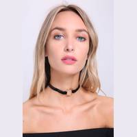 I Saw It First Black Chokers for Women