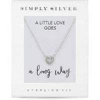 Simply Be Silver Pendants for Women