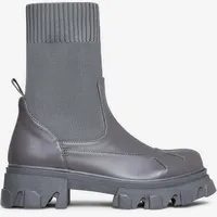 Ego Shoes Women's Grey Ankle Boots