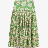 Ted Baker Women's Green Pleated Skirts