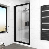 Nes Home Black Shower Screens & Enclosures