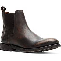 Bloomingdale's Men's Black Leather Chelsea Boots