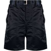 Sacai Men's Belted Shorts