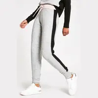 New Look cable knit jogger in white
