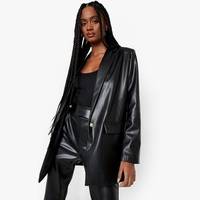 Debenhams boohoo Women's Oversized Leather Jackets