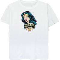 Wonder Woman Men's White T-shirts