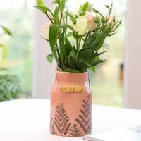B&Q Pink Vases