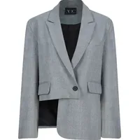 Wolf & Badger Women's Grey Blazers