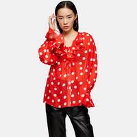 Topshop Red Shirts for Women