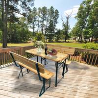Living and Home Folding Garden Tables