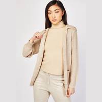 Everything5Pounds Women's Beige Cardigans