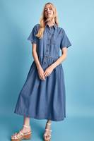 Warehouse Women's Petite Shirt Dresses