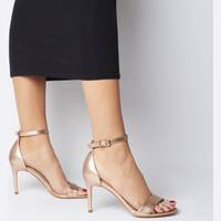 Office Womens Gold Sandals