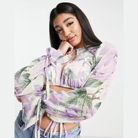 ASOS DESIGN Women's Wrap Crop Tops