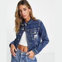 Calvin Klein Jeans Women's Cropped Denim Jackets