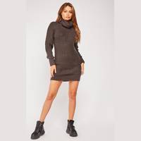 Everything5Pounds Women's Roll Neck Jumper Dresses