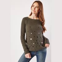 Everything5Pounds Women's Heart Jumpers