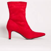 Jd Williams Women's Red Ankle Boots