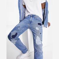 ASOS Men's Patchwork Jeans