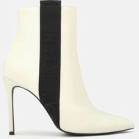 The Hut Womens Silver Ankle Boots