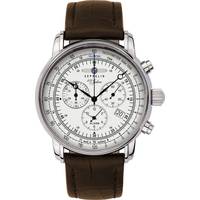 Watch Shop Mens Chronograph Watches With Leather Strap