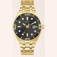 Guess Mens Rose Gold Plated Bracelet Watch