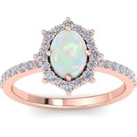 SuperJeweler Women's Opal Rings