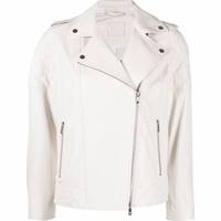 FARFETCH Women's White Leather Jackets