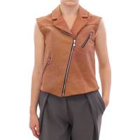 Secret Sales Women's Brown Leather Jacket