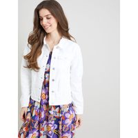Tu Clothing Women's White Denim Jackets