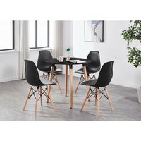 PN HOME Round Dining Tables For 4