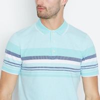 Maine New England Men's Stripe Polo Shirts