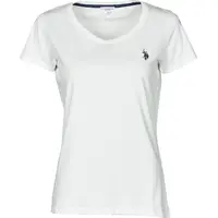 U.S Polo Assn. Women's White Polo Shirts
