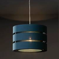 Colours Teal Lamp Shades