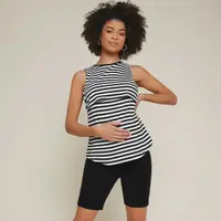 SHEIN Women's Striped Camisoles And Tanks