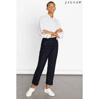 Jigsaw Check Trousers for Women