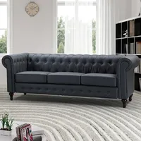 Wilko Leather Chesterfield Sofas